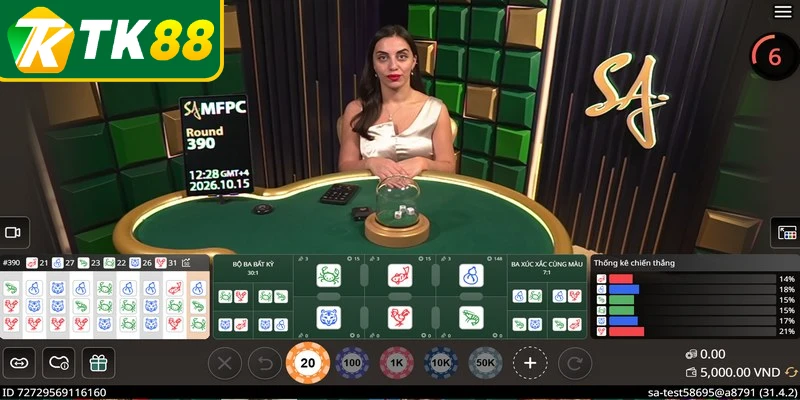 Quy trình tham gia đặt cược Casino TK88 được thiết kế vô cùng đơn giản 
