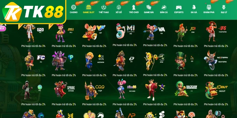 Trải nghiệm quay hũ săn Jackpot đỉnh cao tại nổ hũ TK88 Trải nghiệm quay hũ săn Jackpot đỉnh cao tại nổ hũ TK88